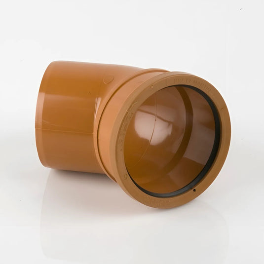 Brett Martin - [B5061] Underground Drainage Single Socket Bend 110mm X 45°
