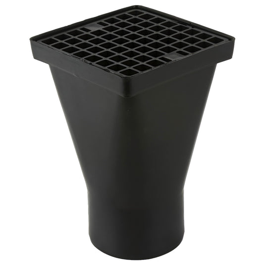 Brett Martin - [B1071] Underground Drainage Hopper Square Long Black