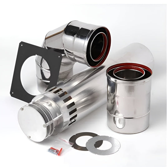 Gazco Balanced Flue Top Exit Up & Out Kit (8509)