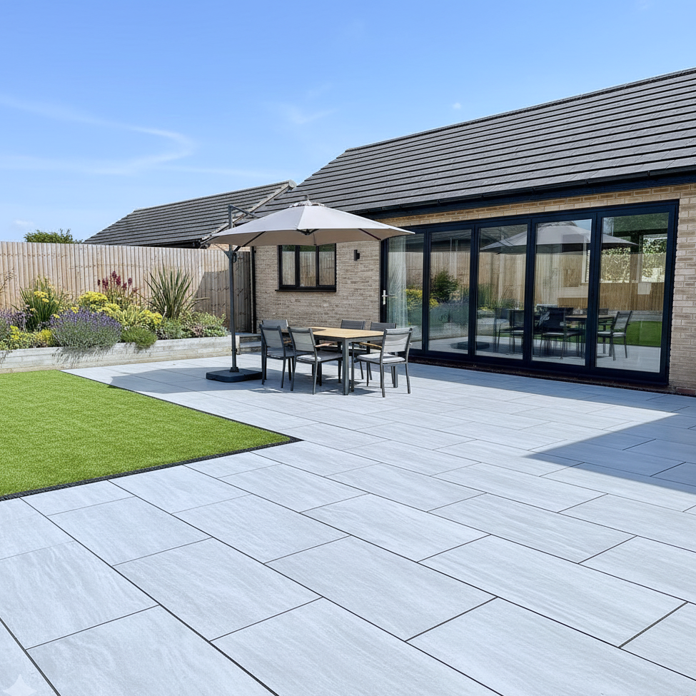 Kandala - Grey Porcelain Paving Tiles - 900 x 600 x 20mm