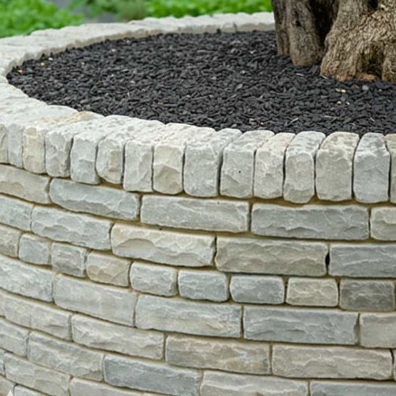 Load image into Gallery viewer, Kandala Grey Indian Sandstone Walling - 225 x 100 x 70mm - Tumbled
