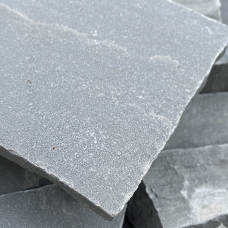 Load image into Gallery viewer, Kandala Grey Indian Sandstone Paving - 22mm Patio Pack - Mixed Sizes - Hand Cut &amp; Riven - 20.8 m2
