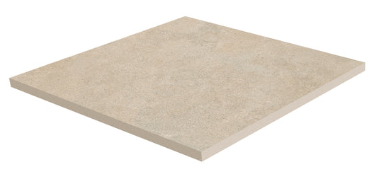 Hampton Limestone Almond - Beige Porcelain Paving Tiles - 900 x 900 x 20mm