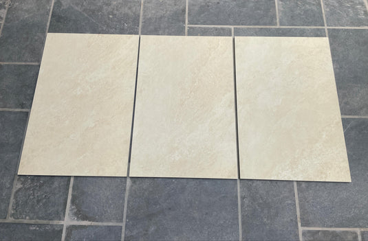 Himalayan - Beige Porcelain Paving Tiles - 900 x 600 x 20mm