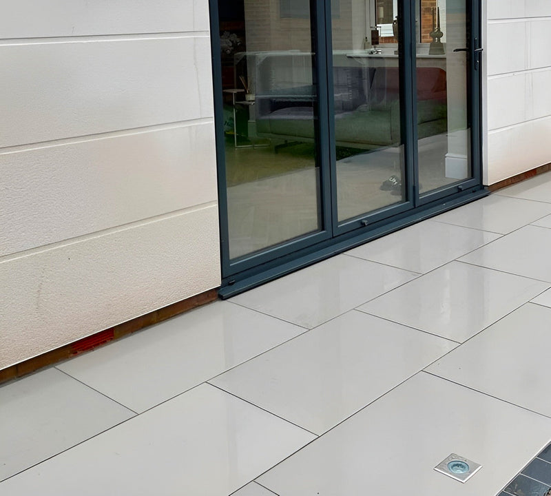 Load image into Gallery viewer, Kandala Sawn &amp; Honed - Grey Porcelain Paving Tiles - 900 x 600 x 20mm
