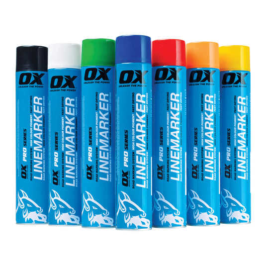Ox - Trade Permanent Line Marker Spray-Green / 750ml