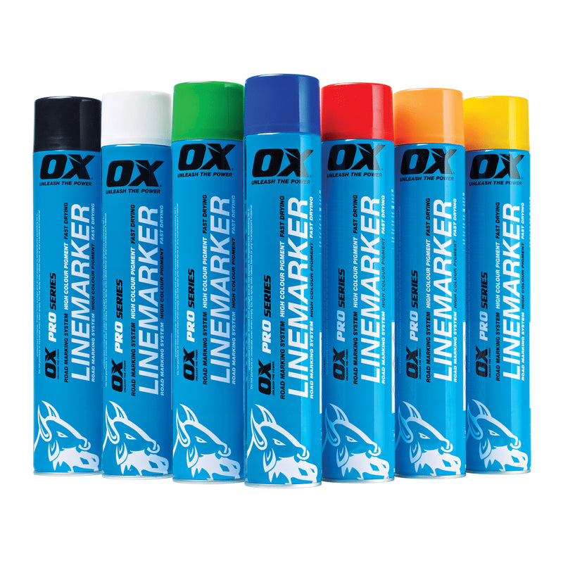 Load image into Gallery viewer, Ox - Trade Permanent Line Marker Spray-Orange / 750ml
