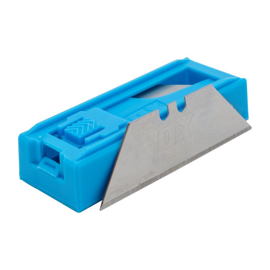Ox - Pro 10 Pack Heavy Duty Knife Blades & Dispenser