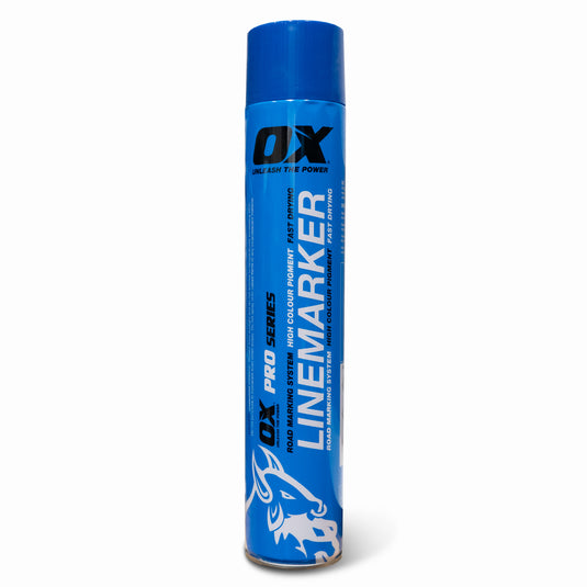 Ox - Trade Permanent Line Marker Spray-Blue / 750ml