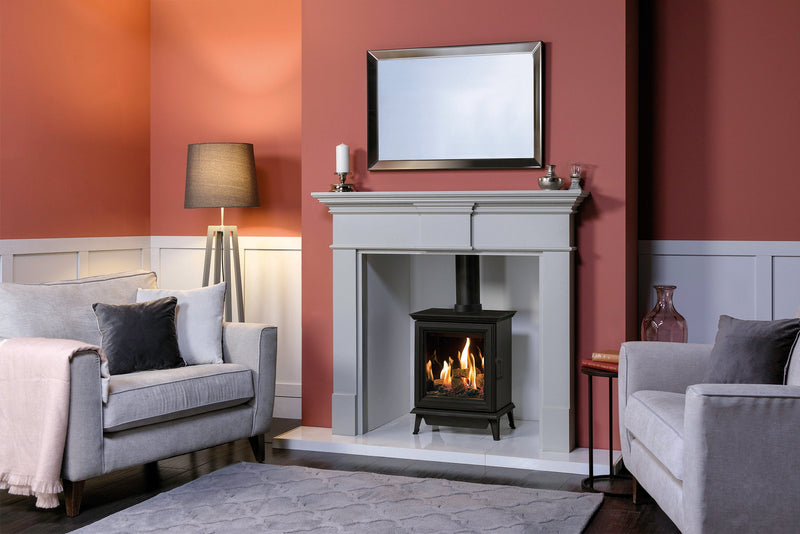 Load image into Gallery viewer, Gazco Sheraton 5 Gas Stove - Black
