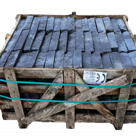 Kota Black Indian Limestone Walling - 225 x 100 x 70mm - Tumbled