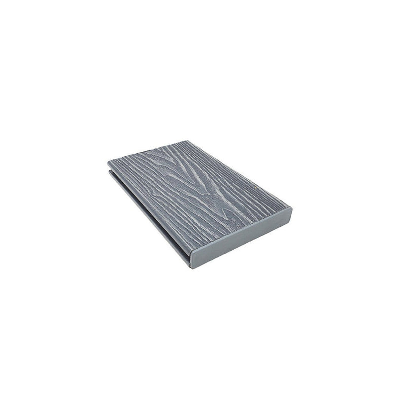 Load image into Gallery viewer, Soho Slate - Grey Composite Decking - End Cap - 147 x 24 x 17 mm
