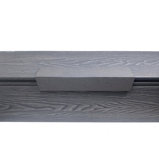 Soho Slate - Grey Composite Decking - Edging Trim - 3600 x 50 x 50 mm
