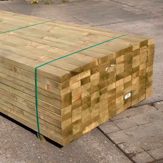 MBM Timber 4 X 2 - Tanalised - 4.8m X 100mm X 47mm