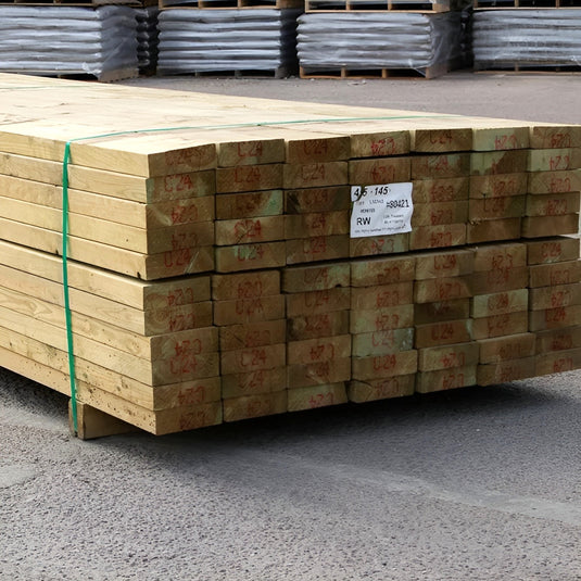 MBM Timber 6 X 2 - Tanalised - 4.8m X 150mm X 47mm