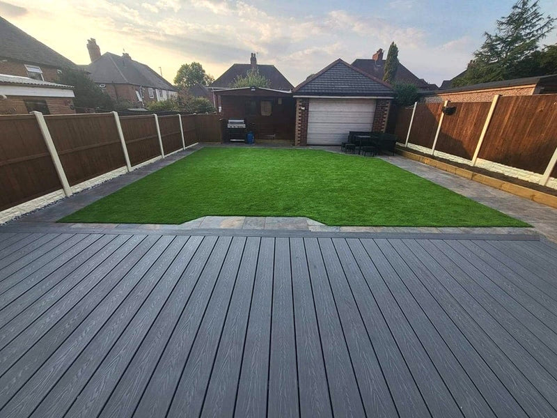 Load image into Gallery viewer, Soho Charcoal - Black Composite Decking - Decking Board - 3600 x 146 x 25 mm
