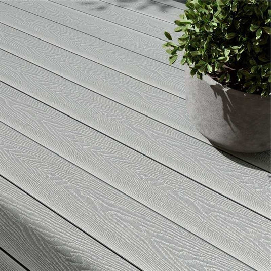 Soho Slate - Grey Composite Decking - Decking Board - 3600 x 146 x 25 mm