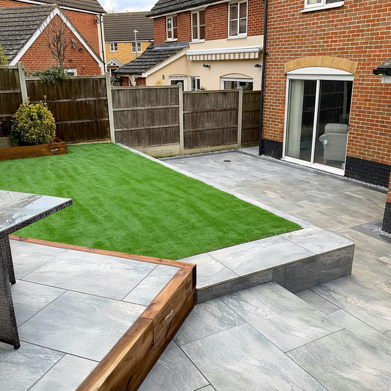 Load image into Gallery viewer, Mercury - Grey Porcelain Paving Tiles - 1200 x 600 x 20mm
