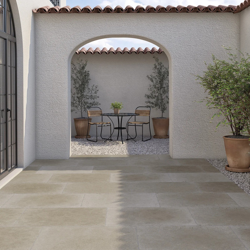 Load image into Gallery viewer, Arlington Taupe - Beige Porcelain Paving Tiles - 900 x 600 x 20mm
