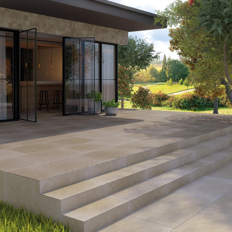 Load image into Gallery viewer, Arlington Taupe - Beige Porcelain Paving Tiles - 900 x 600 x 20mm
