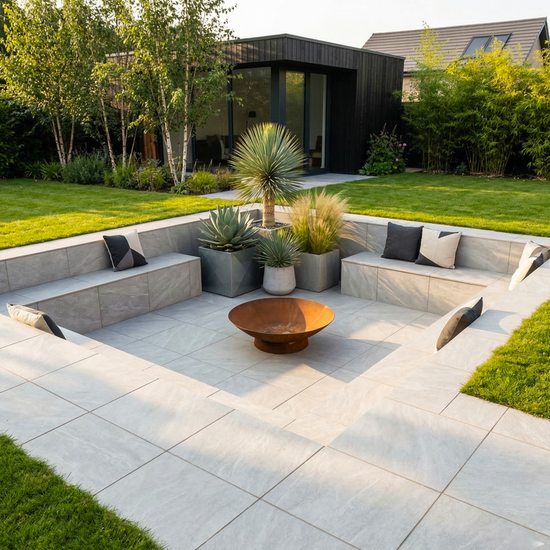 Load image into Gallery viewer, Aruba - White Porcelain Paving Tiles - 600 x 600 x 20mm
