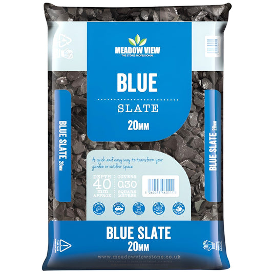 Blue Slate 20mm - Maxi Bag - 20kg