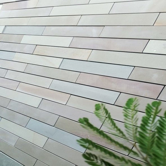 Raj Green Indian Sandstone Planks - 900 x 150 x 22mm - Sawn & Honed