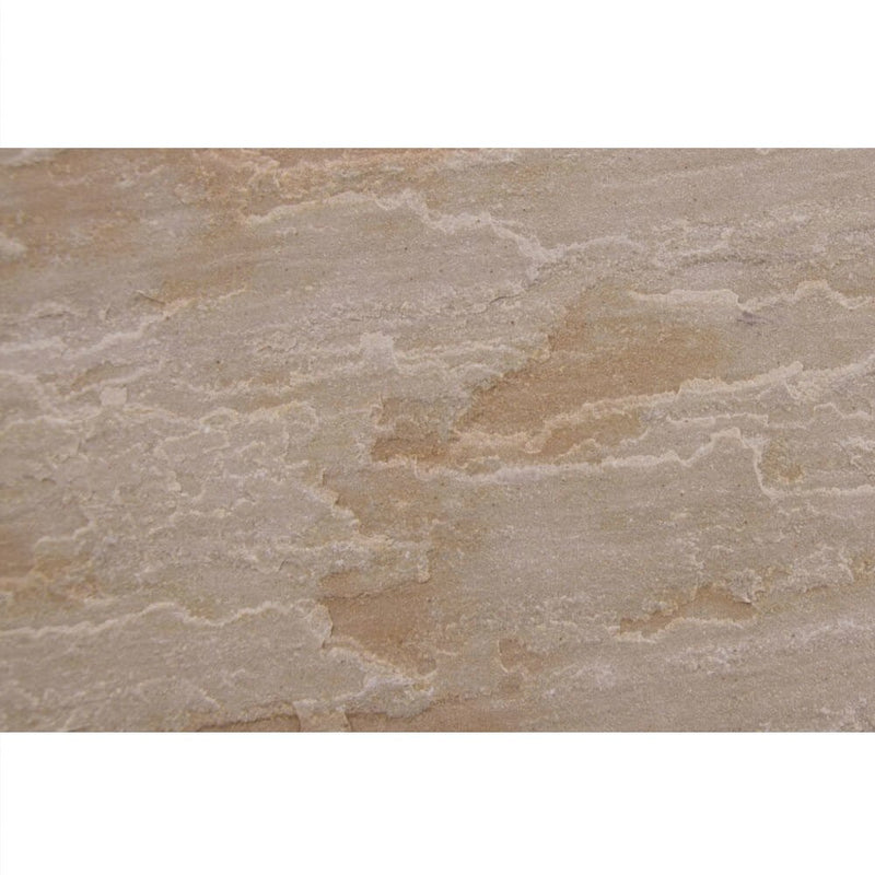 Load image into Gallery viewer, Buff Indian Sandstone Paving - 900 x 600 x 18mm - Hand Cut &amp; Riven
