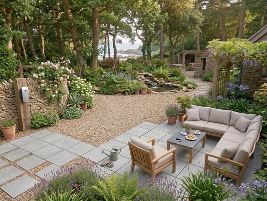 Danish - Natural Porcelain Paving Tiles - 600 x 600 x 20mm - CLEARANCE