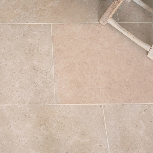 Dijon Limestone - Beige Porcelain Paving Tiles - 900 x 600 x 20mm