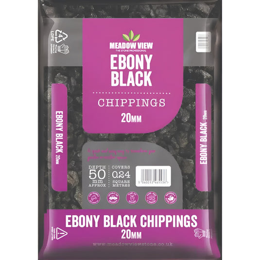 Ebony Black Basalt 20mm - Maxi Bag - 20kg