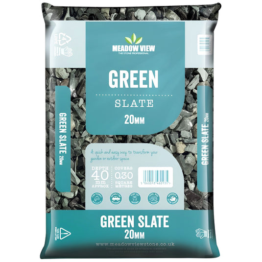Green Slate 20mm - Maxi Bag - 20kg