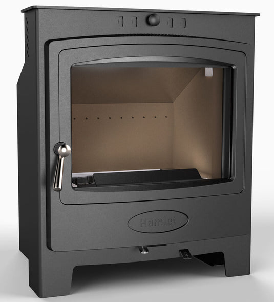 Arada Hamlet Solution 5 S4 Inset Multifuel Stove - Black