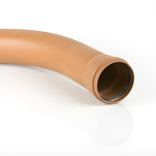 Brett Martin - [B5930] Underground Drainage 87° Long Radius Single Socket Bend 110mm