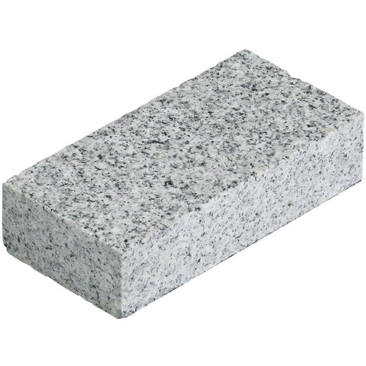 Light Grey Granite Block Paving - 200 x 100 x 40mm - Sawn & Flamed