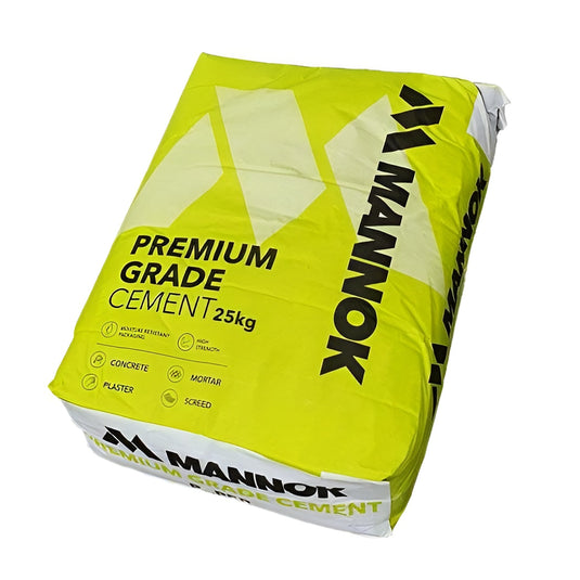 Mannok Cement - Premium Grade Plastic Bag - 25kg