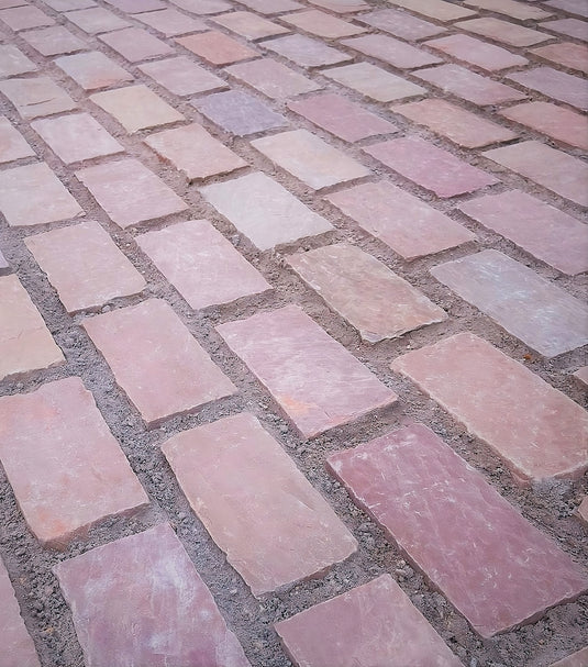 Modak Indian Sandstone Setts - 200 x 100 x 25-35mm
