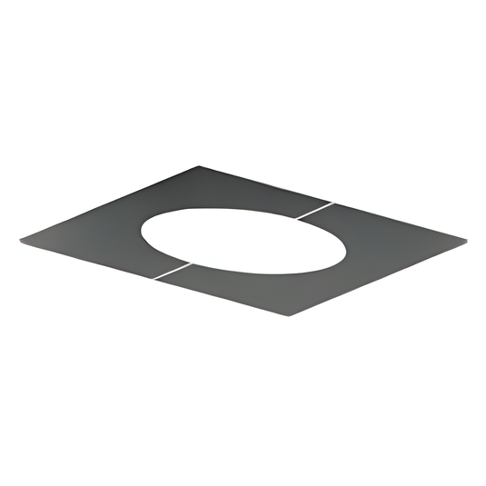 Midtherm HTS Twin Wall Flue - 45° Ceiling/Wall Trim Ring