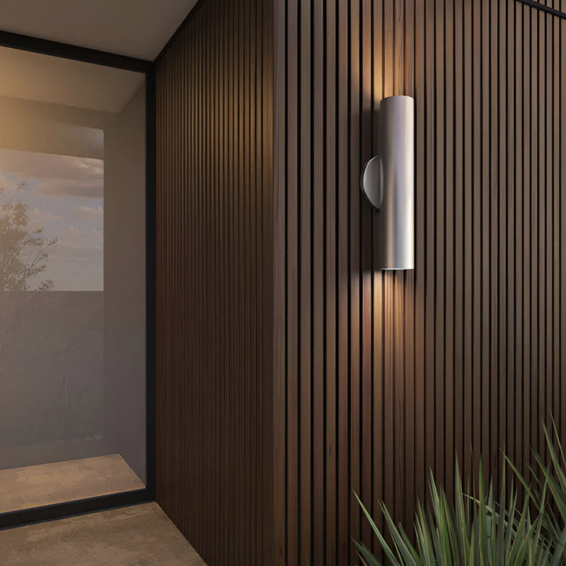 Load image into Gallery viewer, Slatted Walnut - Brown Composite Cladding - Cladding Board - 2500 x 200 x 26 mm
