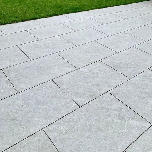 Universal - Grey Porcelain Paving Tiles - 900 x 600 x 20mm