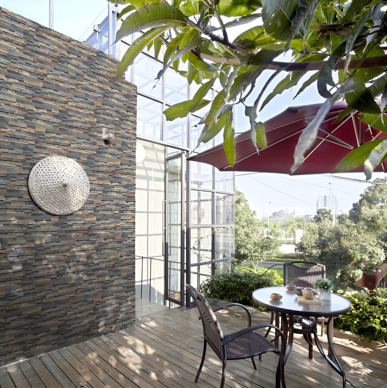 Reflection Terra - Grey & Brown Porcelain Wall Cladding Tiles - 400 x ...