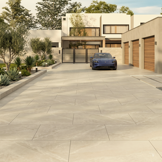 Roca - Beige Porcelain Paving Tiles - 900 x 600 x 20mm