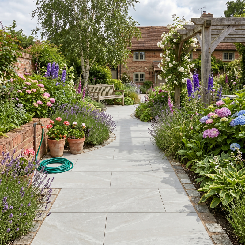 Load image into Gallery viewer, Roca - White Porcelain Paving Tiles - 900 x 600 x 20mm
