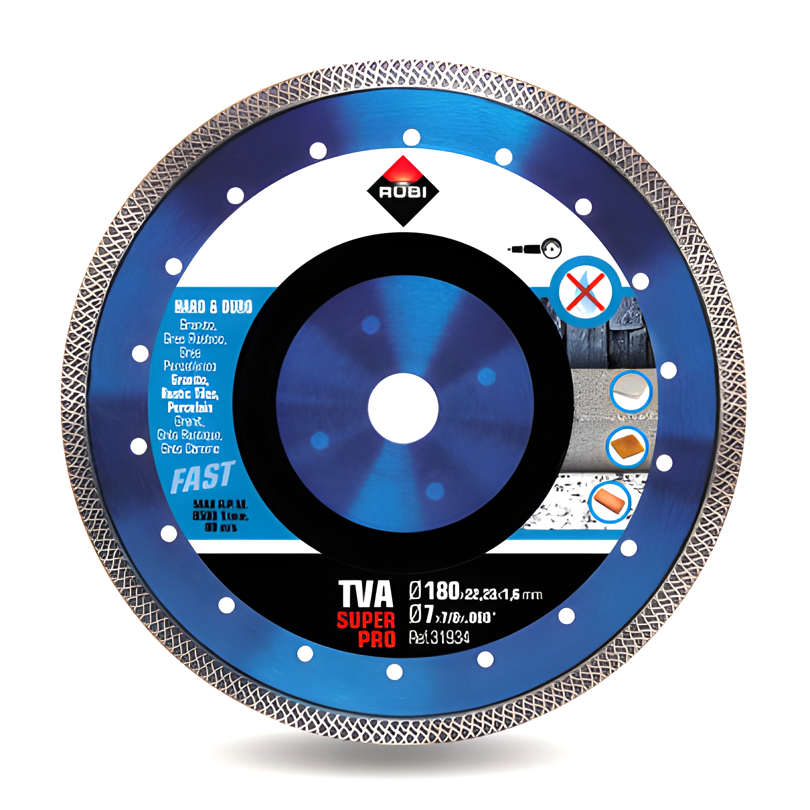 Rubi Uk - Rubi Superpro Blade TVA230 – 230MM Dry Cut – LOWER BARN FARM