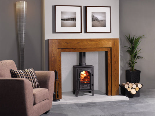 Stovax Stockton 4 Multifuel Stove - Black