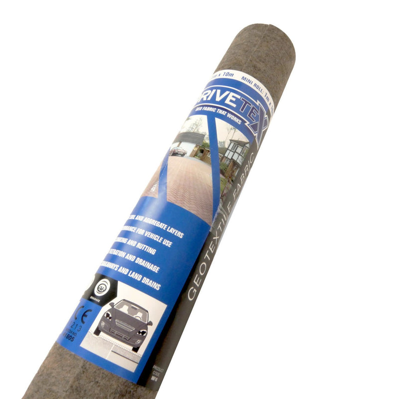 Load image into Gallery viewer, Drivetex Geotextile Fabric (DGF10) - 1m Wide X 10m Long (Sold Per Pack)
