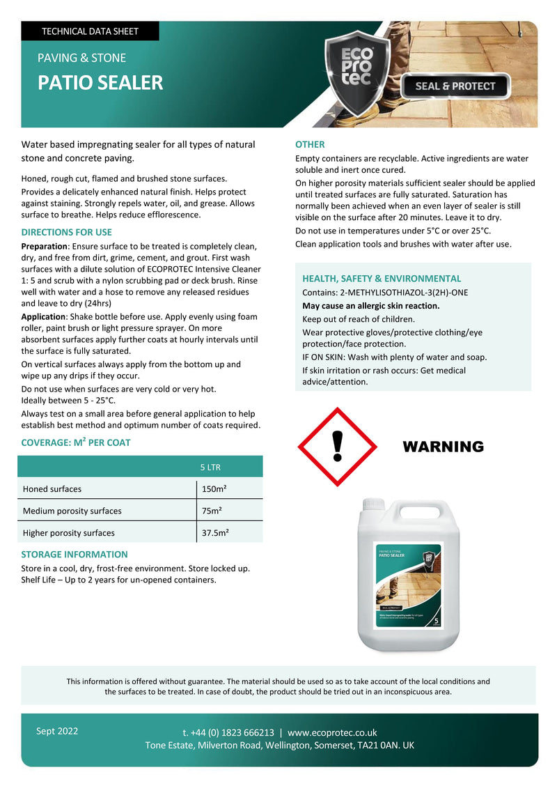 Load image into Gallery viewer, LTP Patio Sealer - 5L
