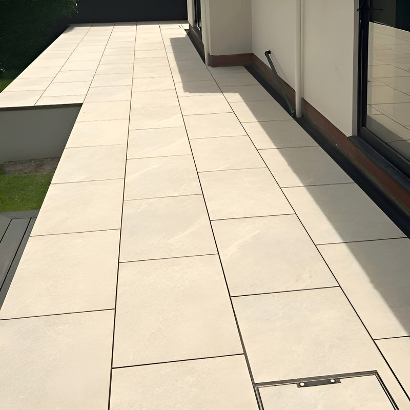 Load image into Gallery viewer, Himalayan - Beige Porcelain Paving Tiles - 900 x 600 x 20mm
