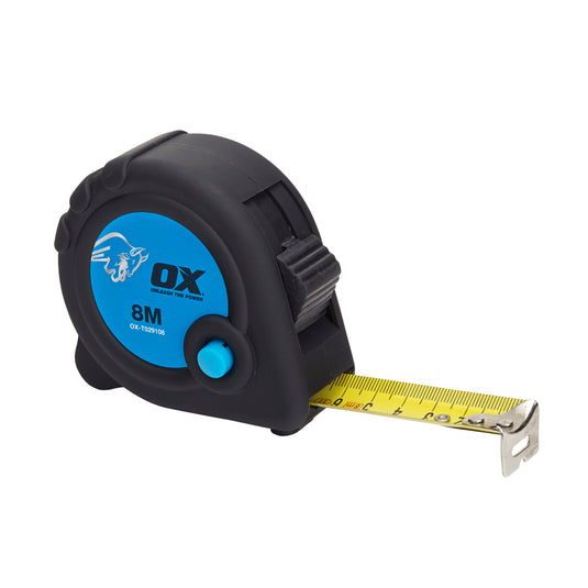 Ox - Trade 8m Tape Measure - Metric Only