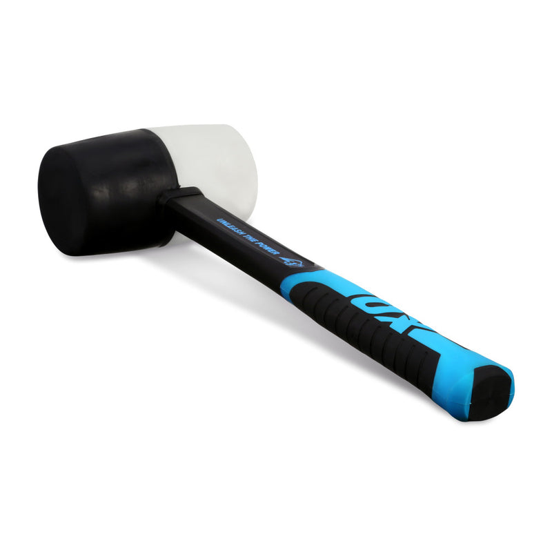 Load image into Gallery viewer, Ox - Trade Fibreglass Handle Combination Rubber Mallet - 24 oz
